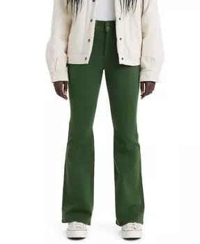 Женские джинсы узкого кроя 726 Western Flare Levi's, зеленый