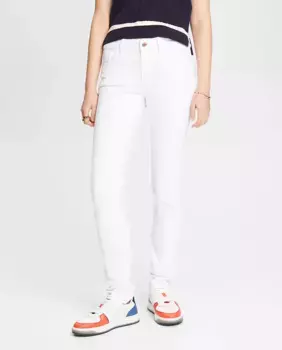 Женские джинсы узкого кроя с 5 карманами Esprit, белый