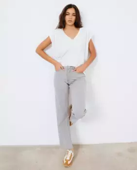 Женские джинсы Vila, светло-серый