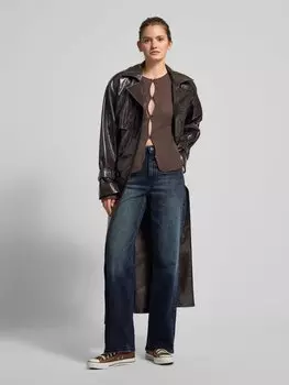 Женские джинсы Wide Fit High Rise с хлопком, модель «JUICY» Only, темно-синий