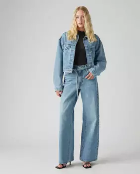 Женские джинсы XL Straight Levi's, синий