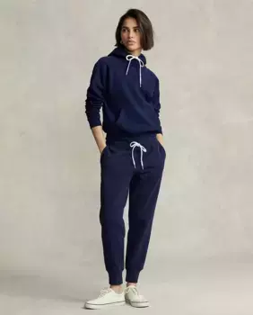 Женские джоггеры с кулиской на талии Polo Ralph Lauren, темно-синий