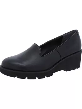 Женские фактурные лоферы без шнуровки Willa Vionic, цвет Black Leather