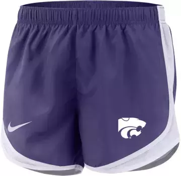 Женские фиолетовые шорты Nike Kansas State Wildcats Dri-FIT Tempo