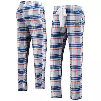 Женские фланелевые брюки Concepts Sport Royal/оранжевого цвета Florida Gators Accolade