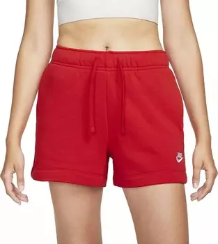 Женские флисовые шорты Nike Sportswear Club со средней посадкой