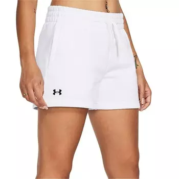 Женские флисовые шорты Under Armour Rival, белый