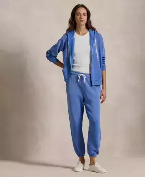 Женские флисовые спортивные брюки Polo Ralph Lauren, синий