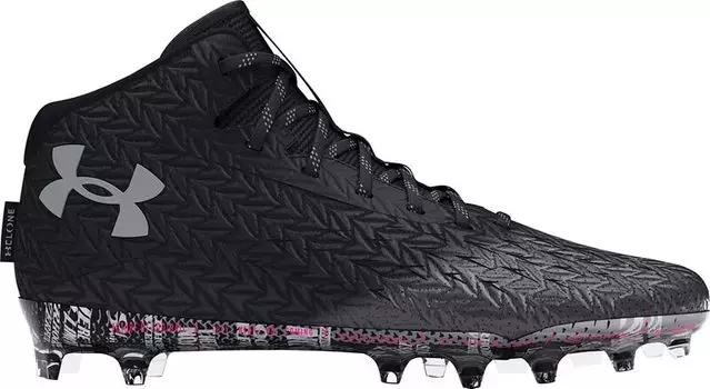Женские футбольные бутсы Under Armour Spotlight Clone 2.0 MC, черный