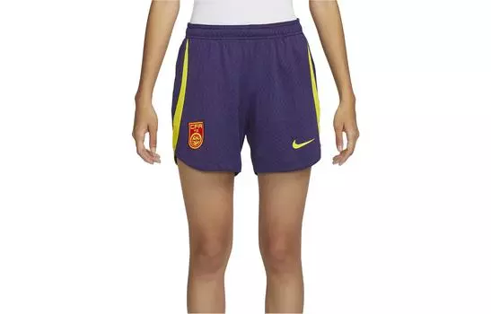 Женские футбольные шорты Nike, цвет Ink purple