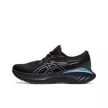 Женские гелевые кроссовки Cumulus 25 GORE-TEX «Черный ярко-розовый» Asics