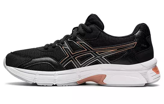 Женские гелевые кроссовки MC «Black Rose Gold» Asics