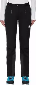 Женские гибридные лыжные брюки Mammut Aenergy, черный