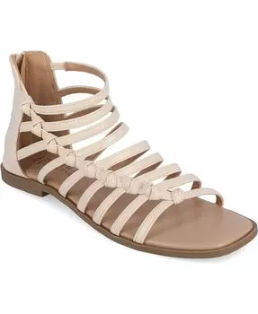 Женские гладиаторы Petrra Journee Collection, цвет Beige