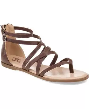 Женские гладиаторы Zailie Journee Collection, коричневый