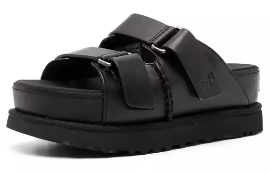 Женские горки Goldenstar Hi Slide «черные» Ugg