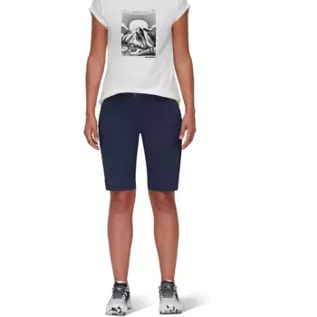 Женские горные шорты Mammut Runbold, тёмно-синий