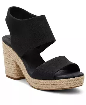 Женские городские сандалии на платформе Majorca TOMS, черный