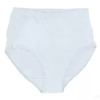 Женские хлопковые белые трусы (6 пар) Fruit of the Loom
