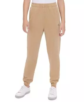 Женские хлопковые брюки-джоггеры с высокой посадкой Calvin Klein Jeans