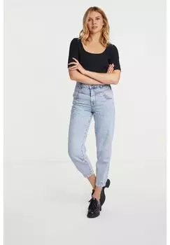 Женские хлопковые джинсовые брюки длиной 7/8 rich&royal, цвет Denim Blue