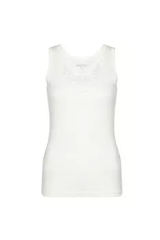 Женские хлопковые кроссовки кремового цвета с широким ремешком Athlete 1215K TOLIN