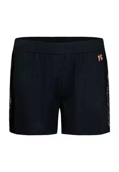 Женские хлопковые кружевные шорты для сна SHORT STORIES, цвет Vulcan Blue