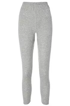 Женские хлопковые меланжевые длинные колготки 7211 TOLIN, серый
