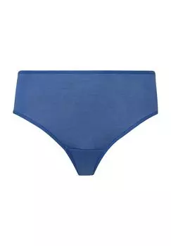Женские хлопковые трусы миди Moments HANRO, цвет True Navy