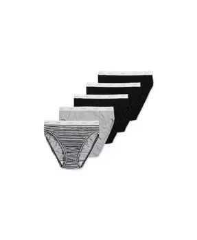 Женские хлопковые трусы-слипы 5 шт. French Cut 1744 Jockey, мультиколор