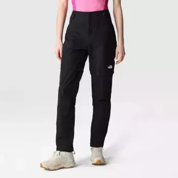 Женские кабриолеты Exploration Reg Straight The North Face Брюки, чёрный