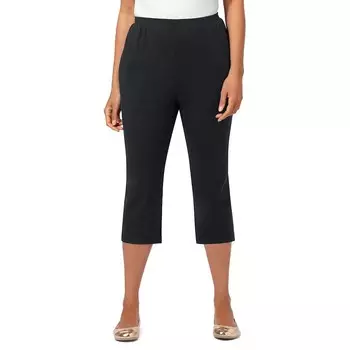 Женские капри больших размеров Catherines Suprema, черный