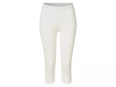 Женские капри esmara, нормальная талия, белый