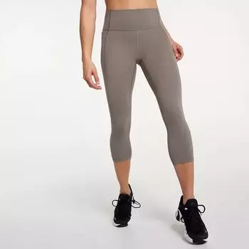 Женские капри Inspire с высокой посадкой Calia, темно-серый