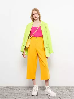 Женские капри прямого кроя стандартной посадки LCW Casual