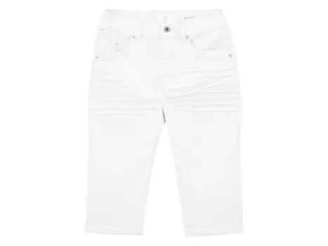 Женские капри QS by sOliver с высоким содержанием хлопка, белый