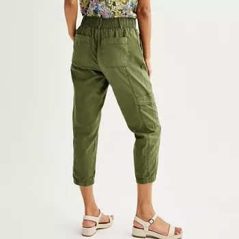 Женские капри Sonoma Goods For Life Utility, цвет Pitch Black