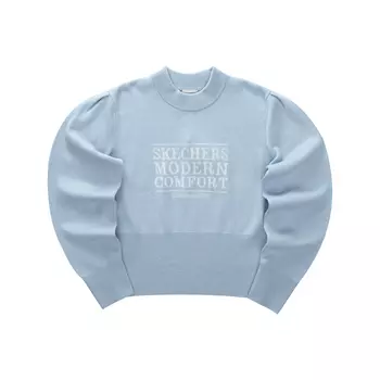 Женские кашемировые свитера Diamond Series Blue-00F5 Skechers, Cashmere Blue-00F5