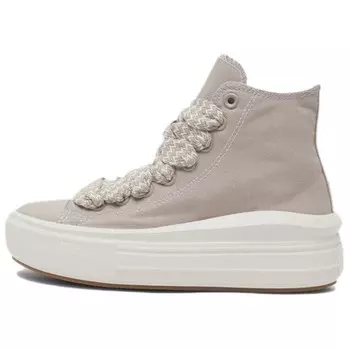 Женские кеды All Star Move с высоким берцем, коричневые Converse