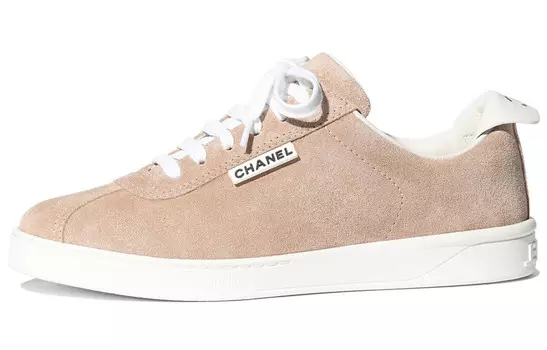 Женские кеды для скейтбординга Chanel, коричневый