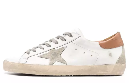 Женские кеды Golden Goose, серо-белый
