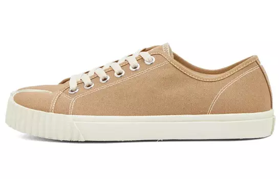 Женские кеды Maison Margiela, бежевый