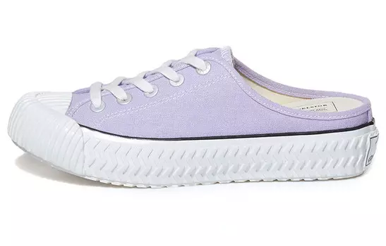 Женские кеды с низким верхом, фиолетовые/белые Excelsior