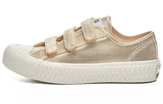 Женские кеды с низким верхом, матовое золото Excelsior