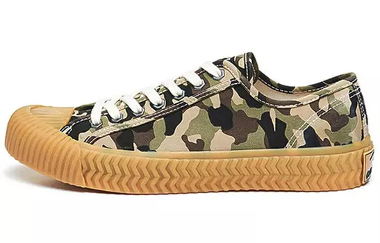 Женские кеды с низким верхом, оливково-зеленые Excelsior