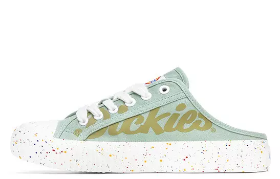 Женские кеды с низким верхом, пастельно-зеленого цвета Dickies