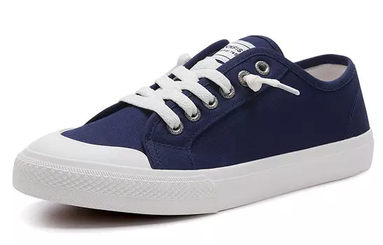 Женские кеды с низким верхом, темно-синие/белые Rockfish