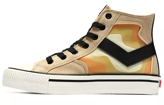 Женские кеды с высоким берцем