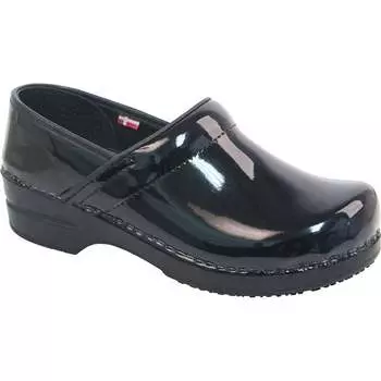 Женские кеды Sabel Smart Step Professional Clog In Patent Black Sanita
