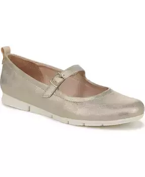 Женские классические балетки Jane с закрытым круглым носком Dr. Scholl's, золотой